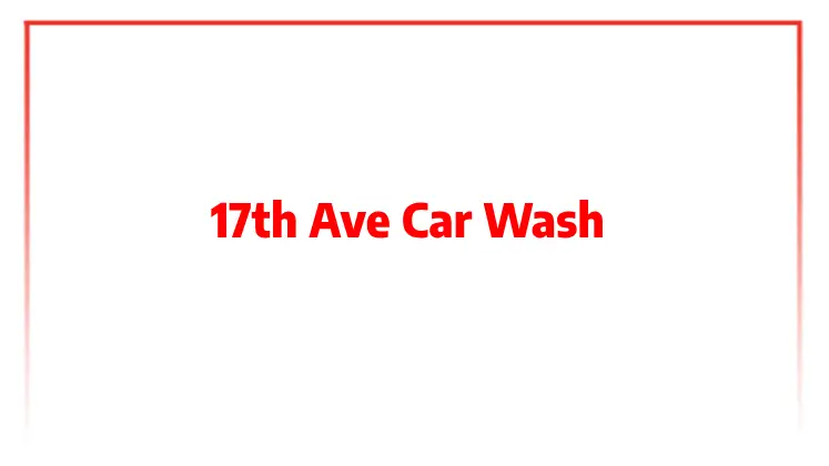 17th Ave Car Wash