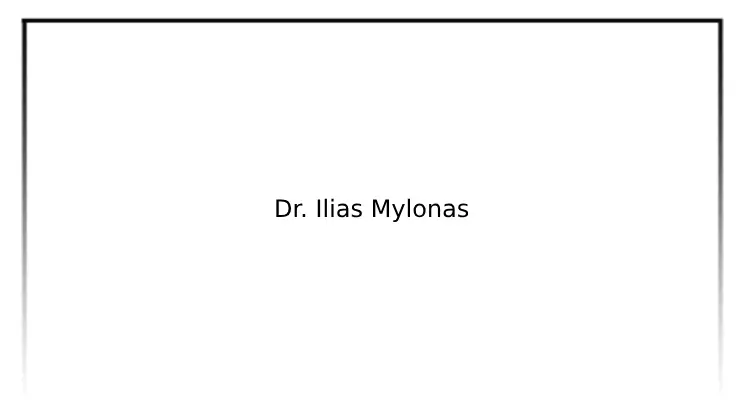 Dr. Ilias Mylonas