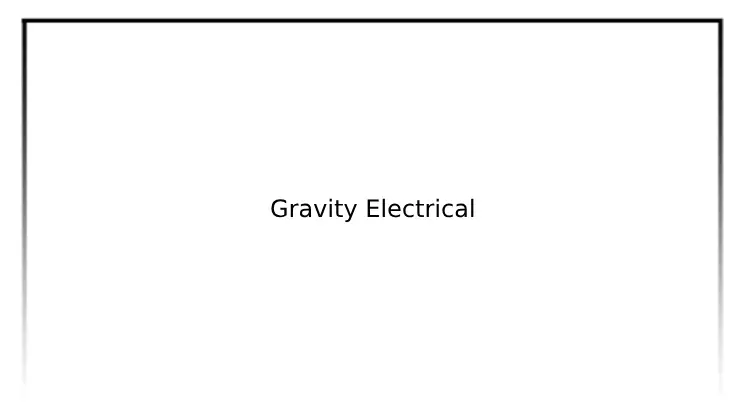 Gravity Electrical Solutions