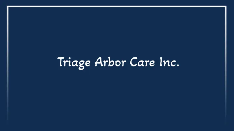 Triage Arbor Care Inc.